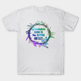 Feminists come in all shapes and sizes T-Shirt